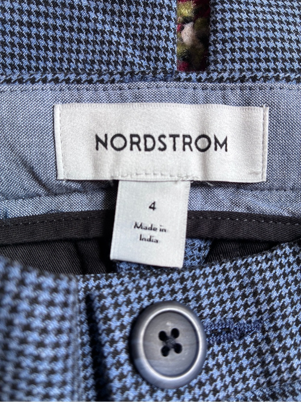 Nordstrom 4T Dress Pants - Kids' Heritage Houndstooth Flat Front Dress Pants